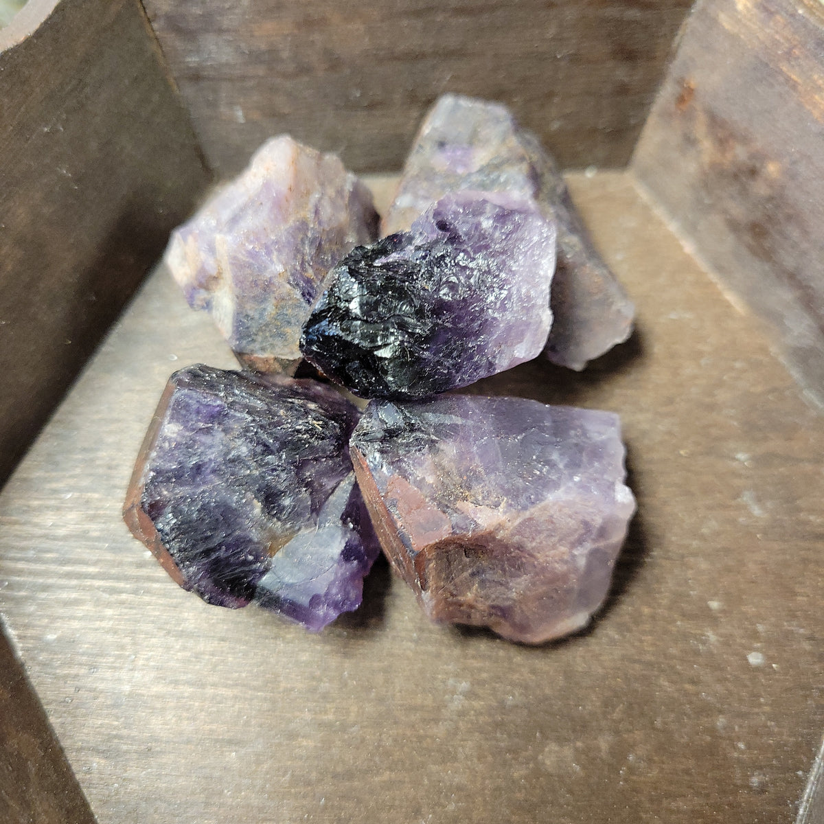 Red Amethyst Rough Chonk