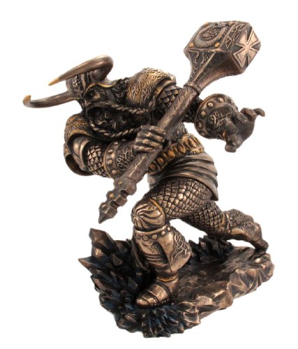 Thor With Hammer Statue
