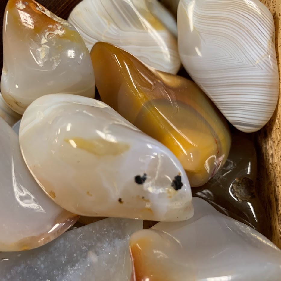Banded Agate Tumbled