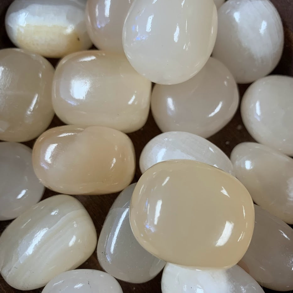 Honey Calcite Tumbled
