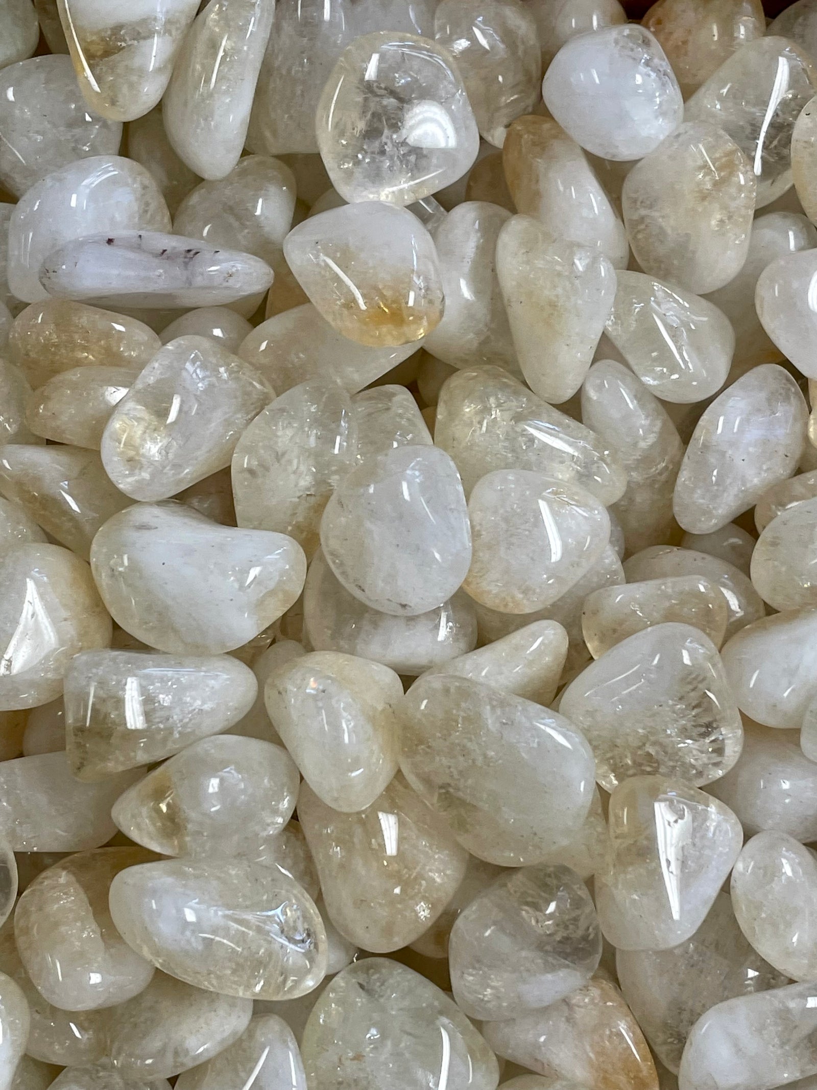 Citrine (Natural & Heat Treated) Tumbled