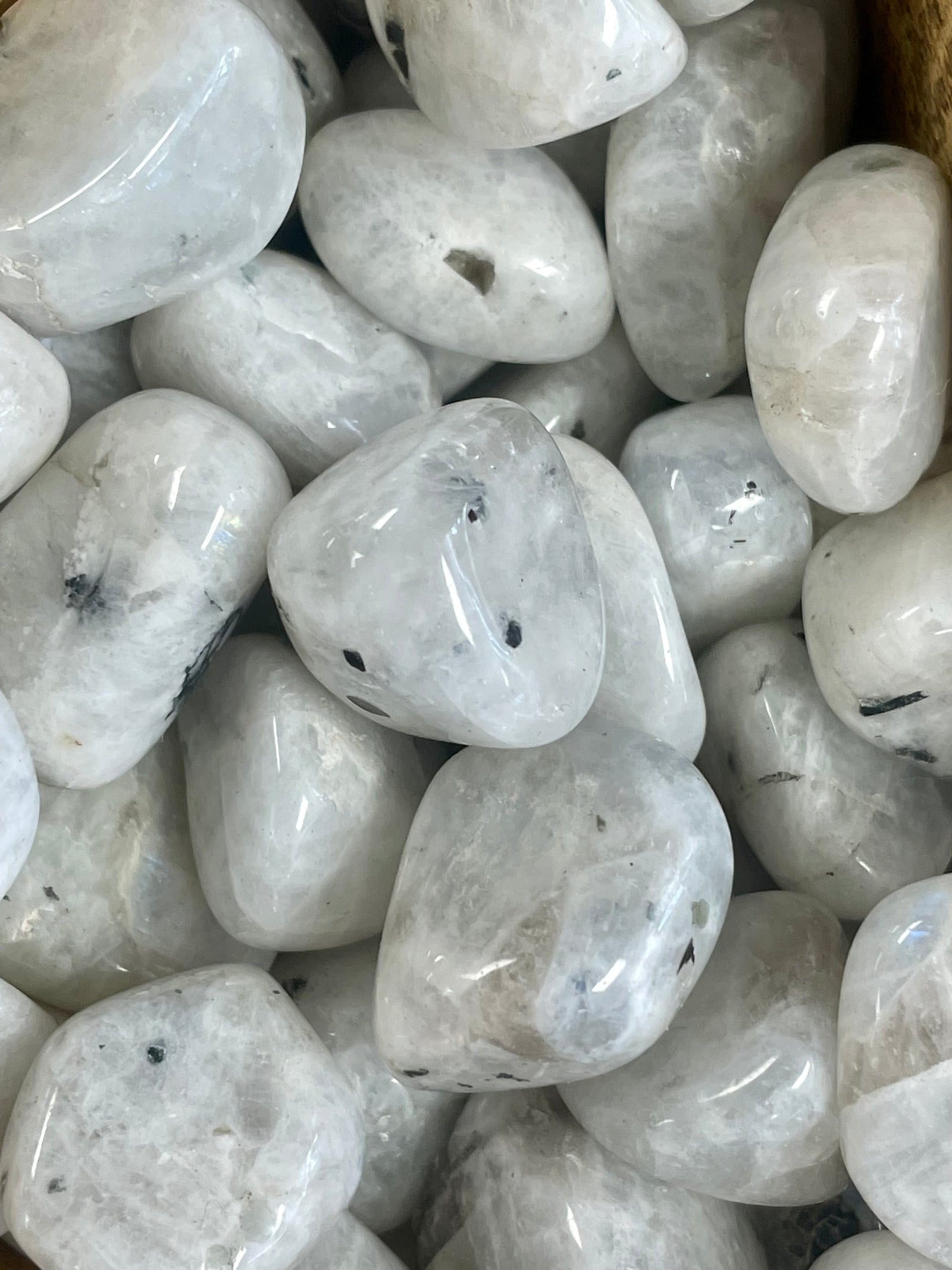 Rainbow Moonstone Tumbled