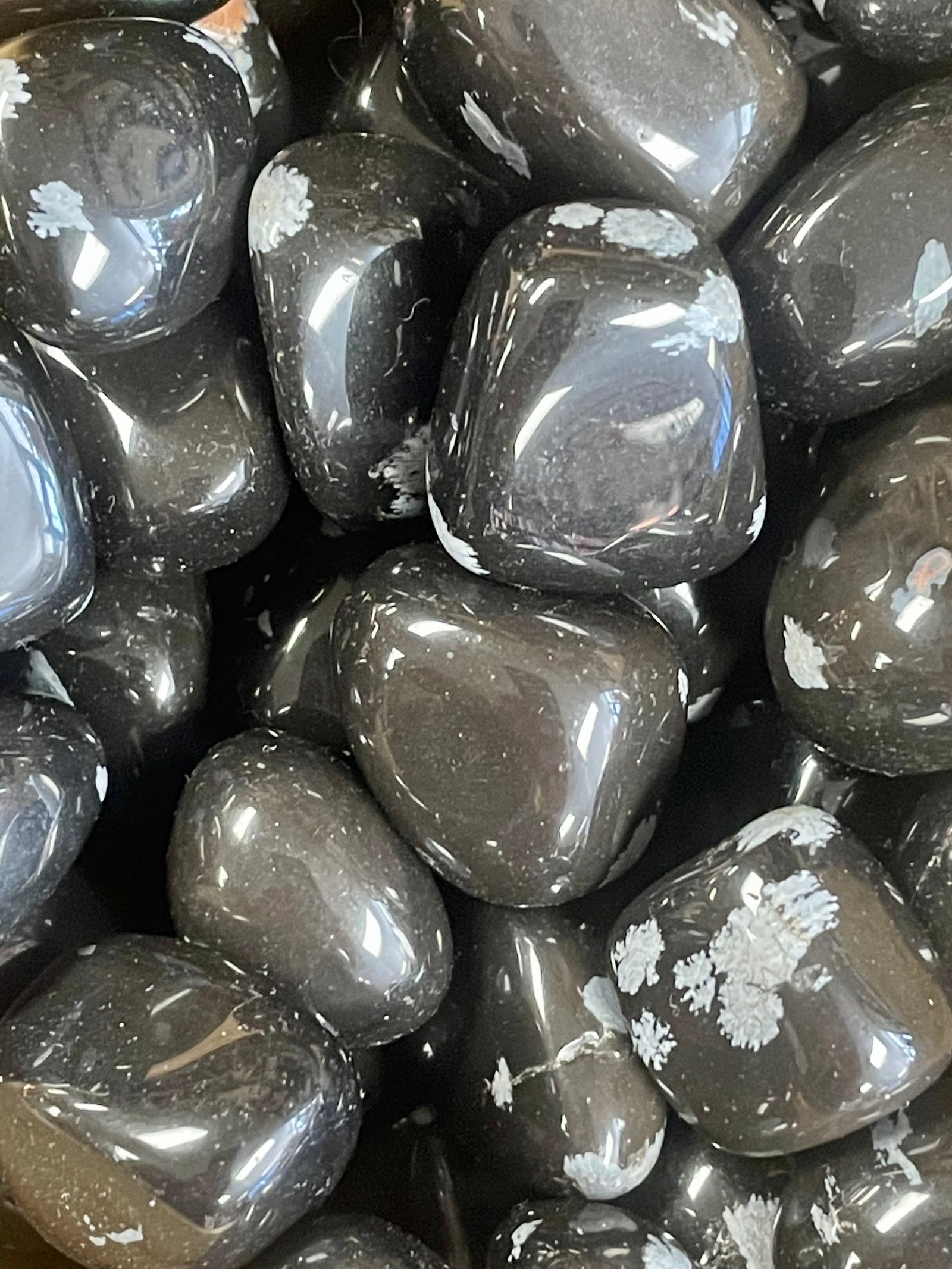Snowflake Obsidian Tumbled