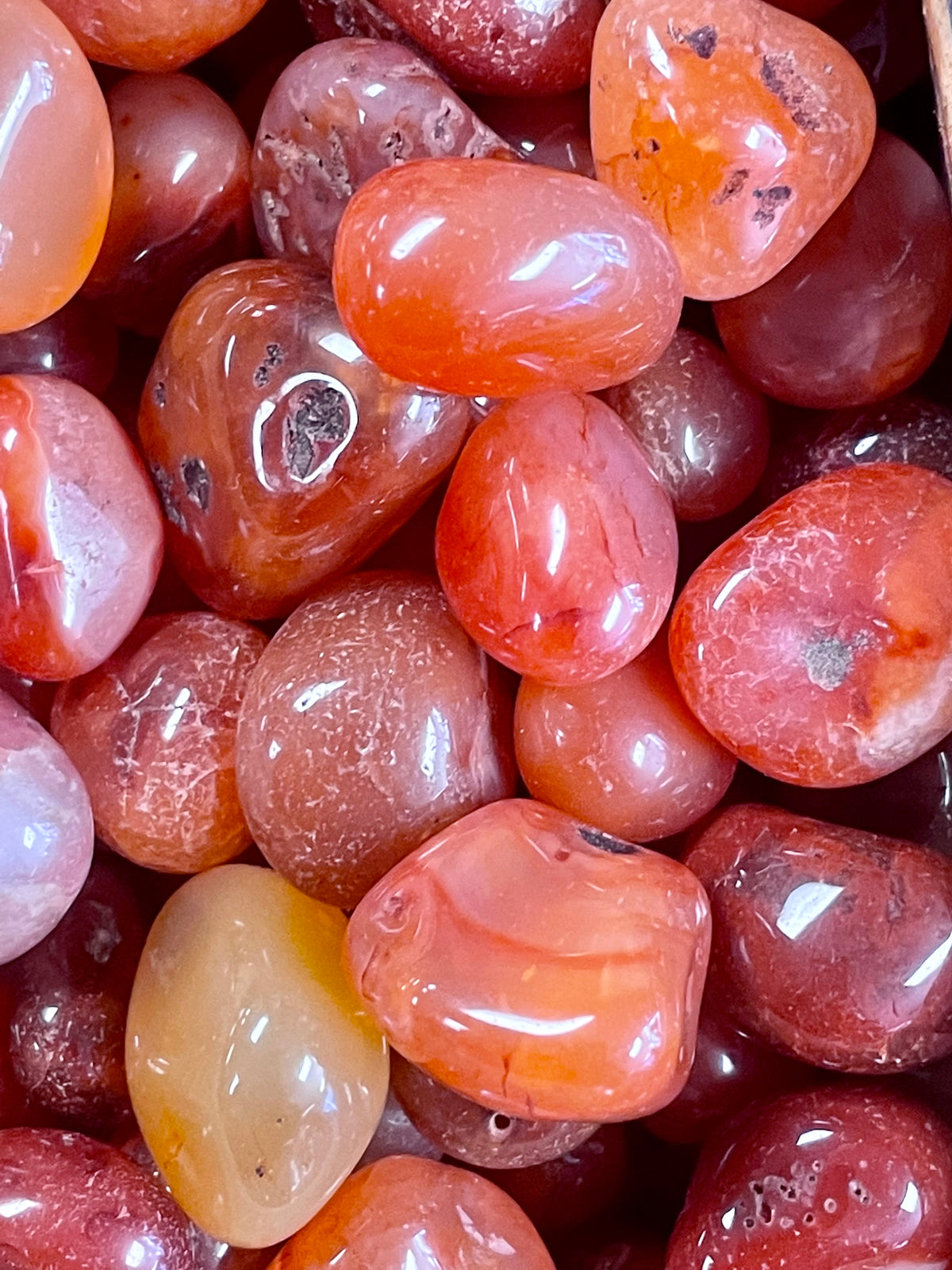 Carnelian Tumbled