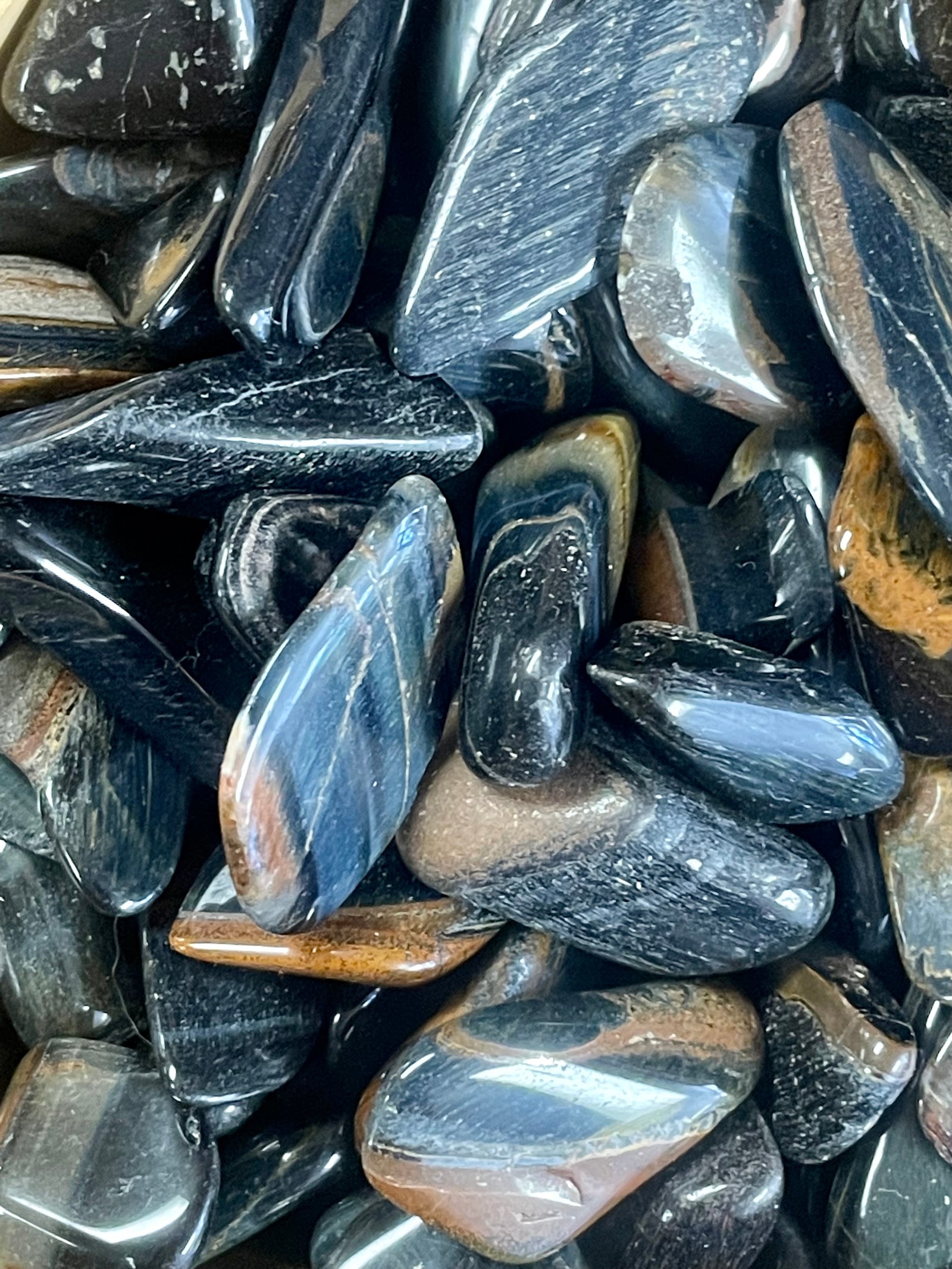 Blue Tiger Eye Tumbled