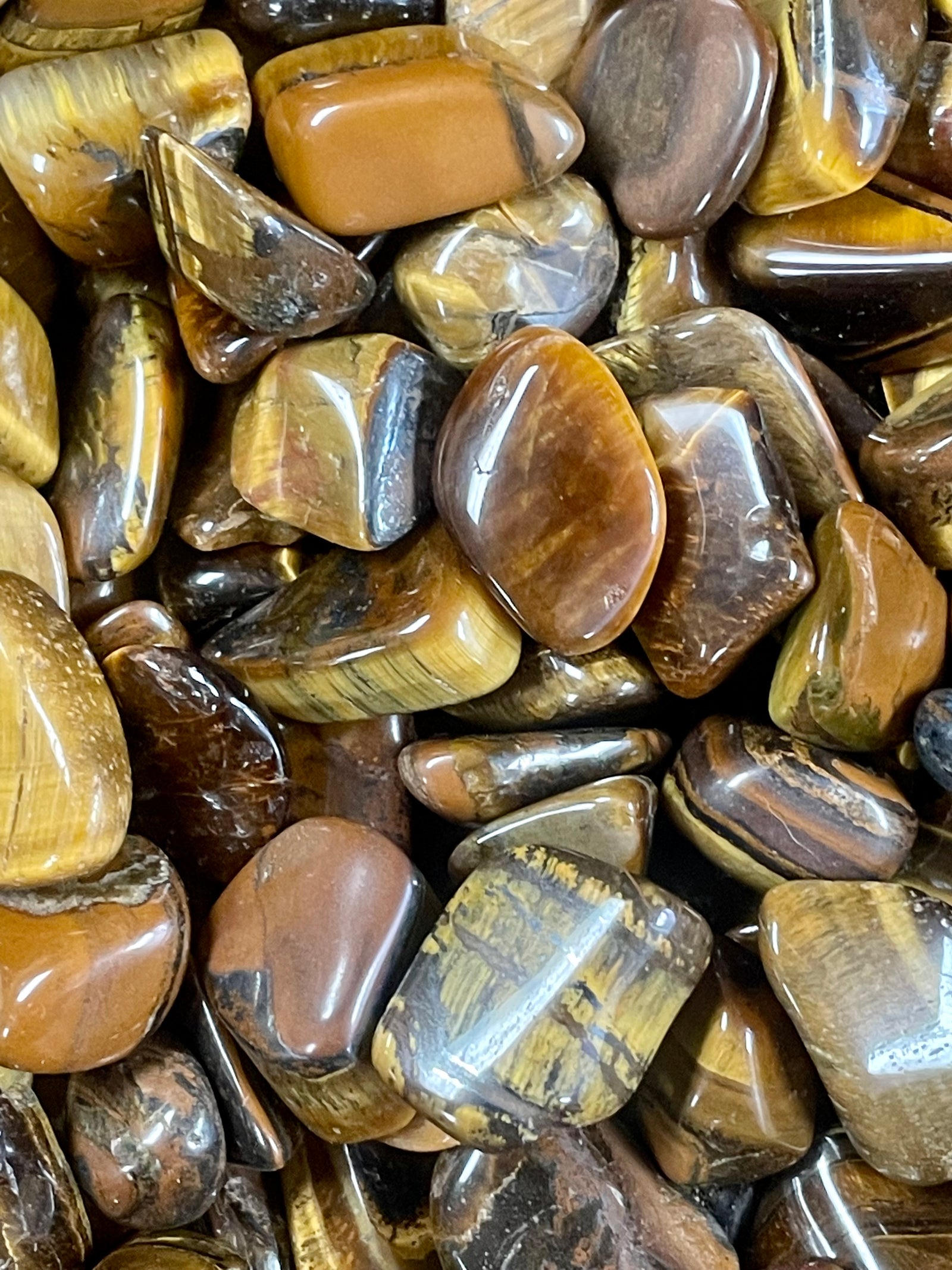 Tiger Eye Tumbled