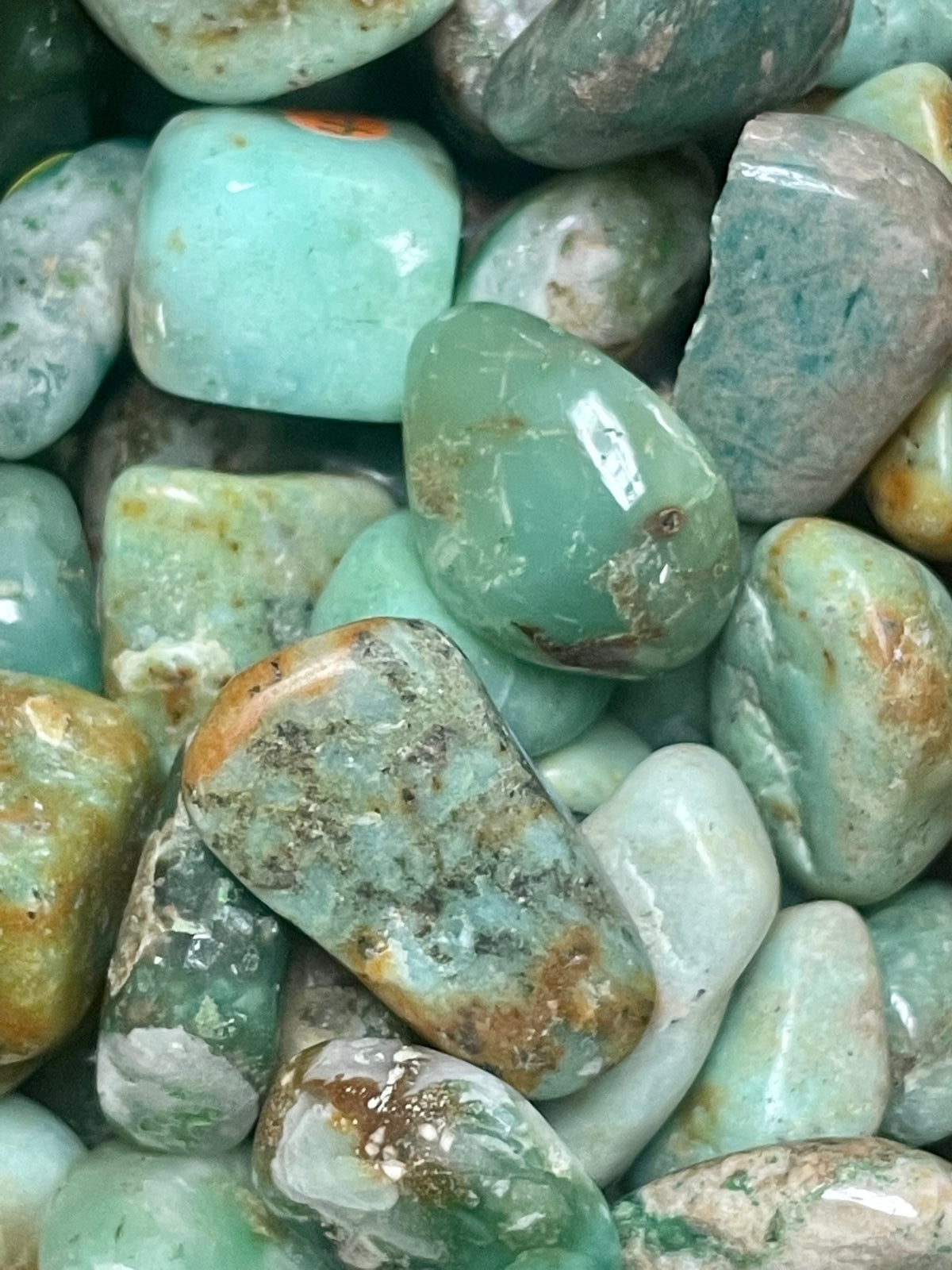 Chrysoprase Tumbled