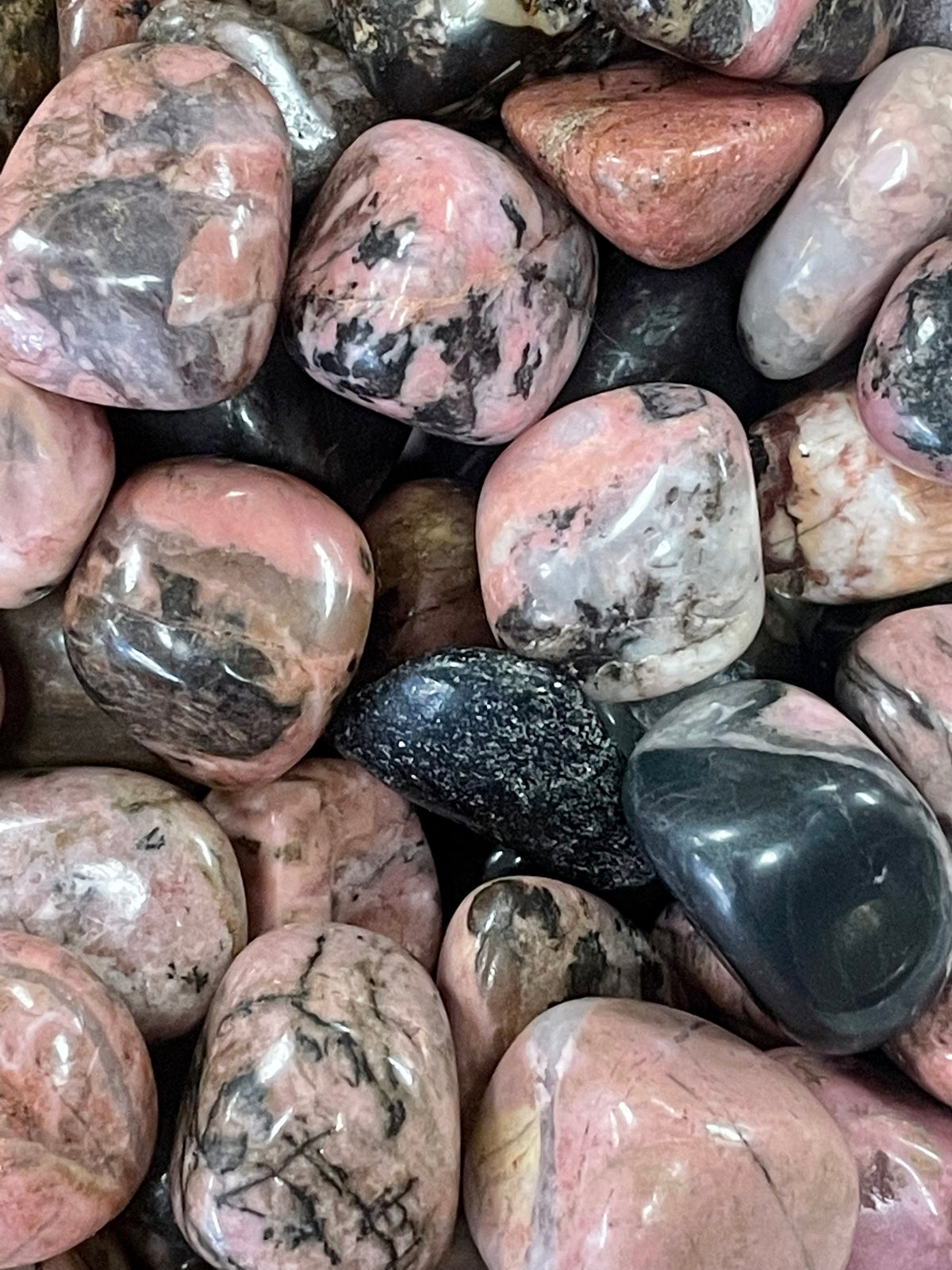 Rhodonite Tumbled
