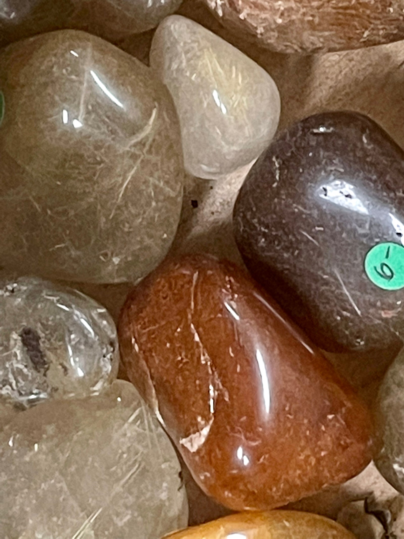 Rutilated Quartz Tumbled