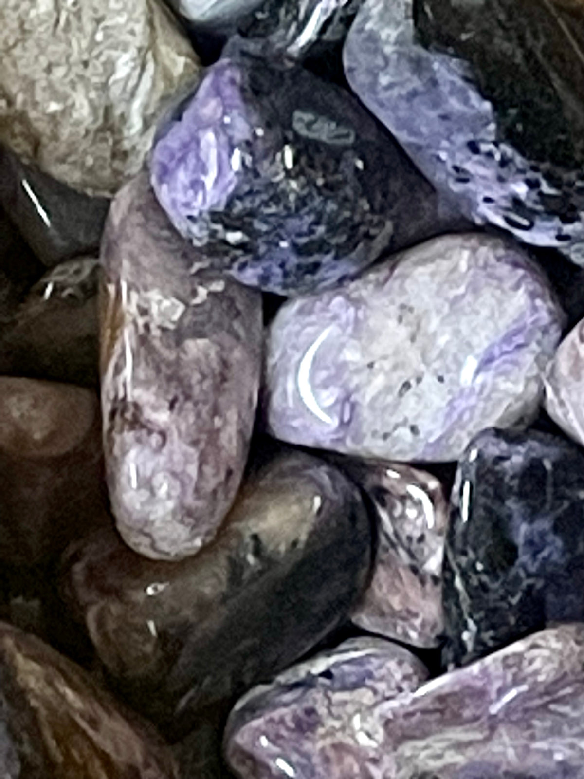 Charoite Tumbled