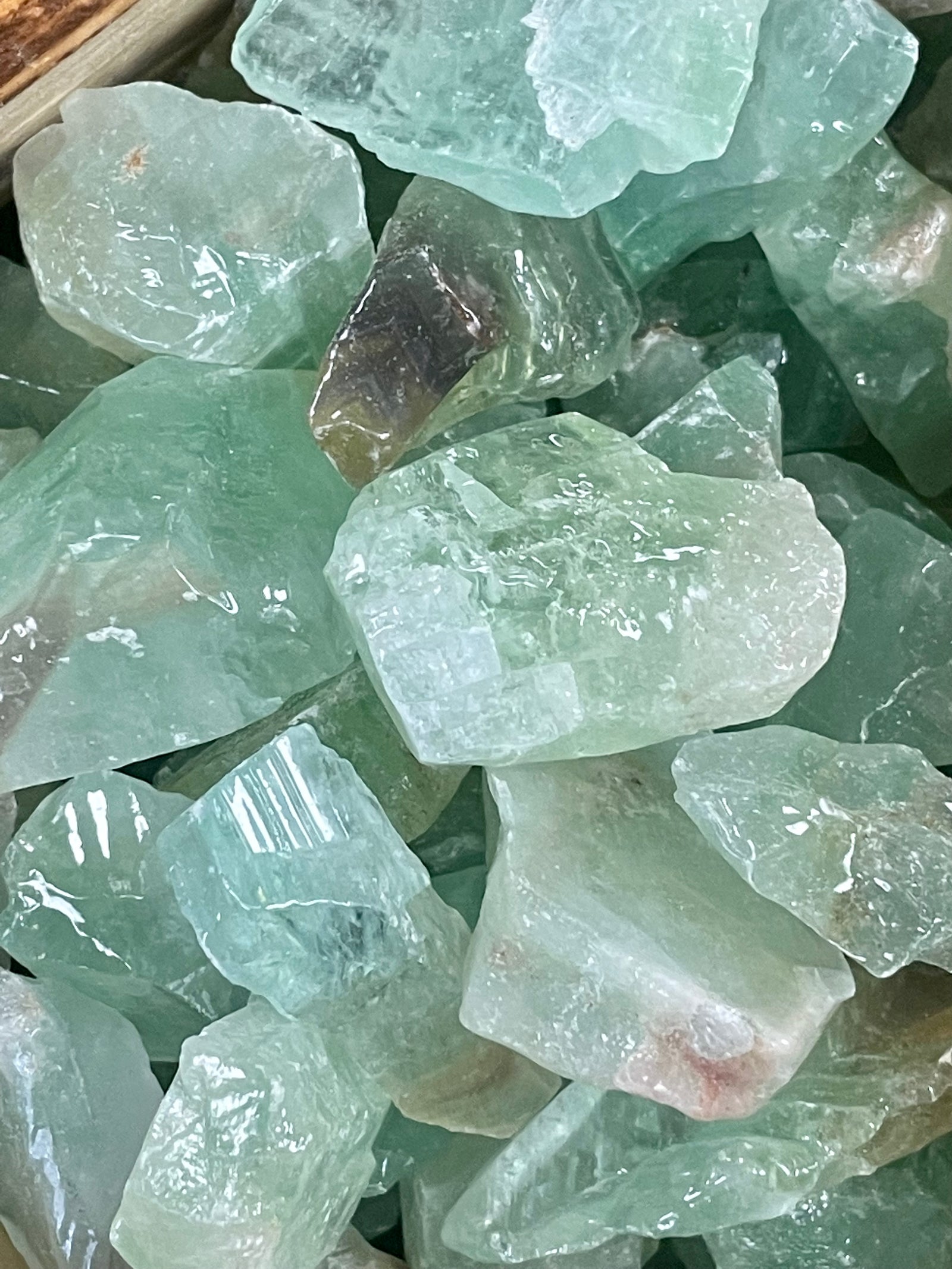 Green Calcite Rough