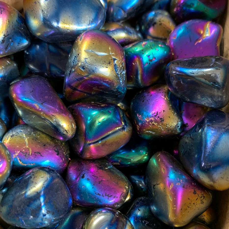 Titanium Hematite Tumbled