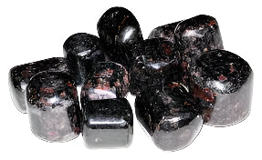 Garnet in Biotite Tumbled