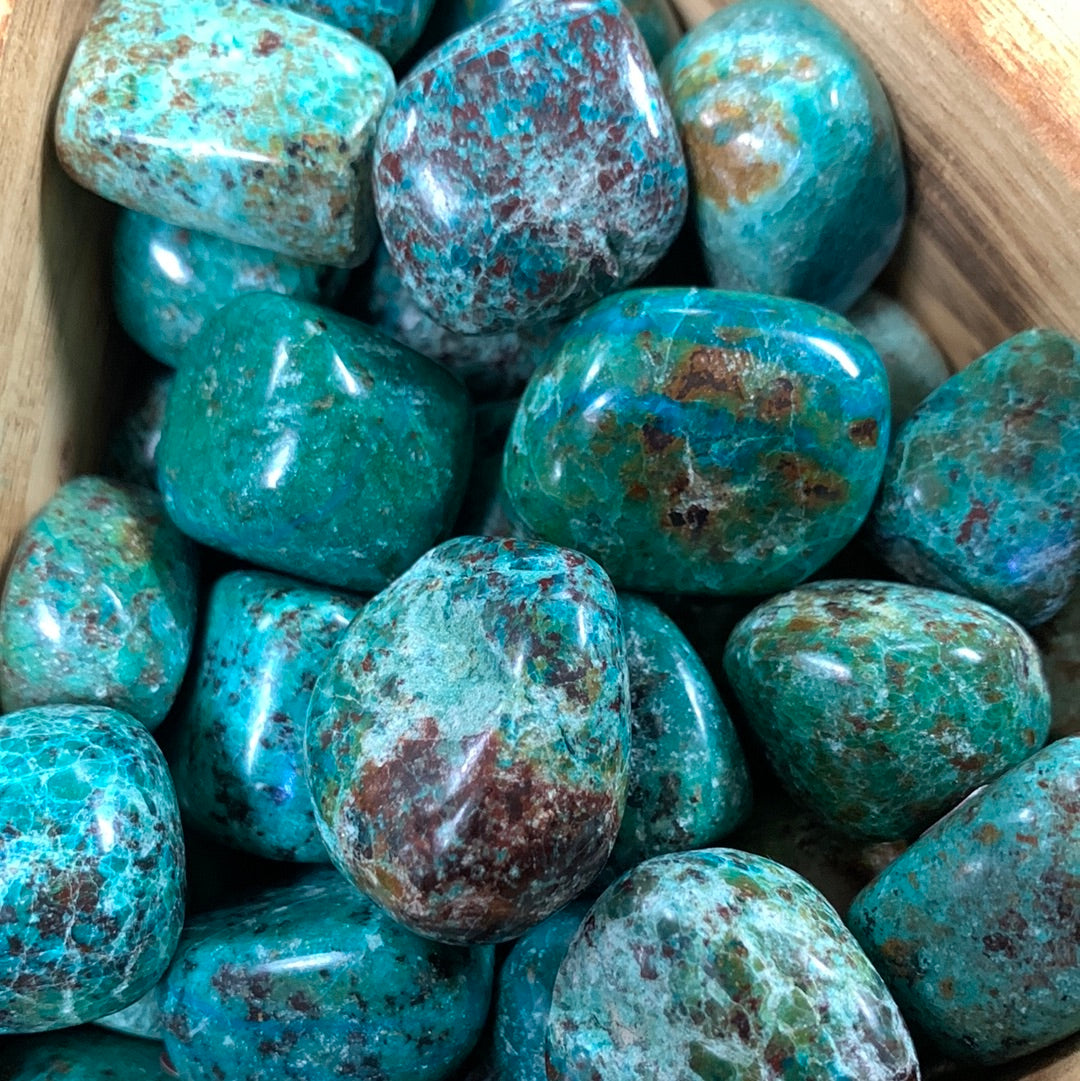 Chrysocolla Tumbled