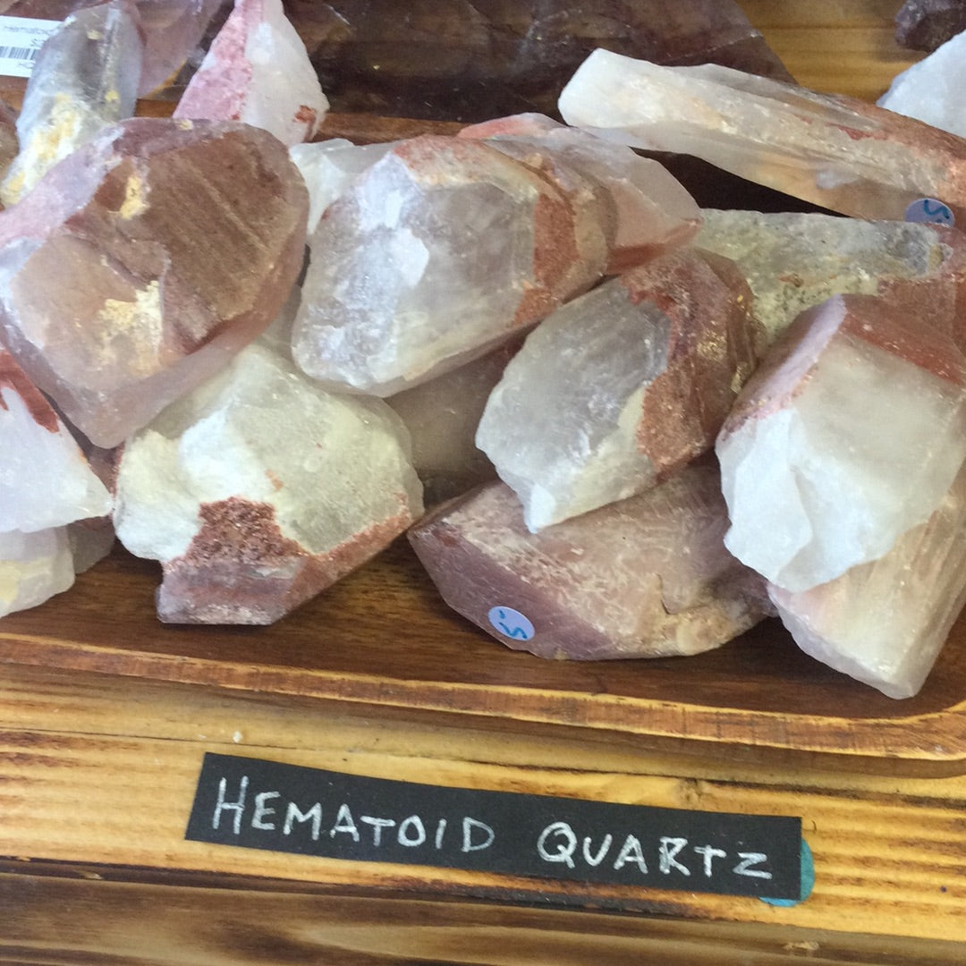 Hematoid Quartz rough