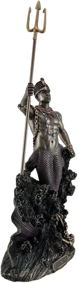 Olokun Bronze Statue