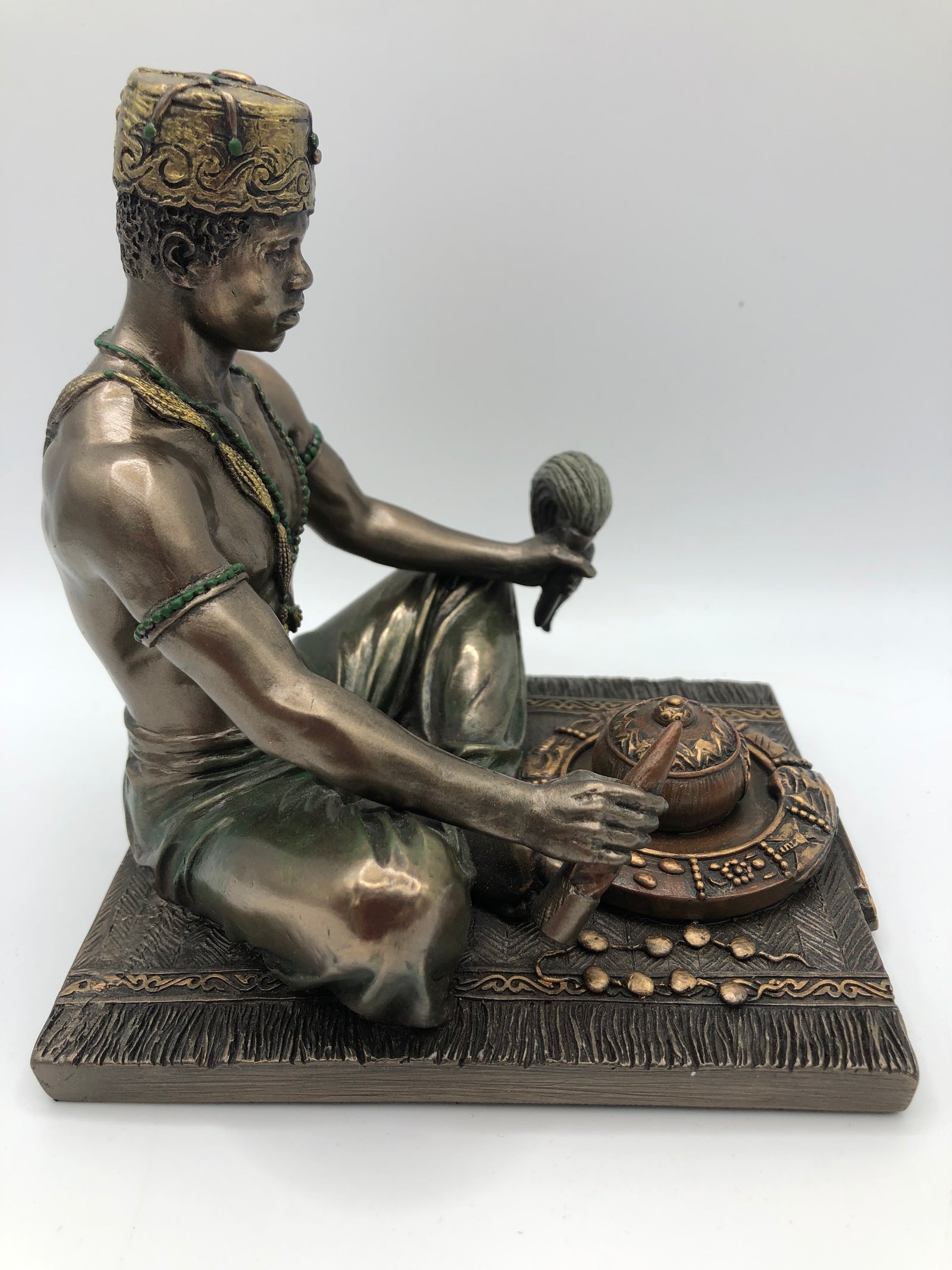 Orunla - God of Wisdom, Destiny, and Prophecy Statue