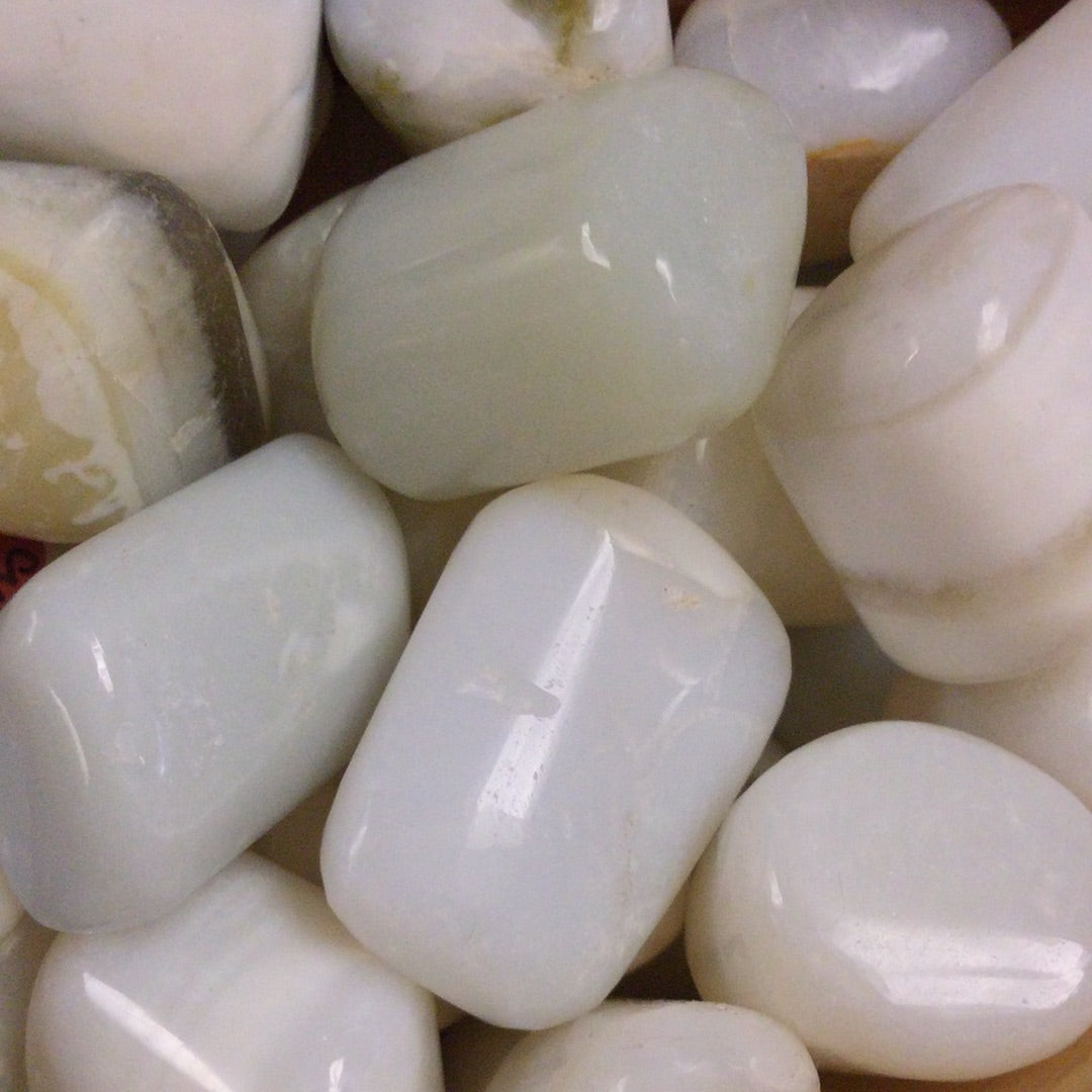 Opal White Tumbled