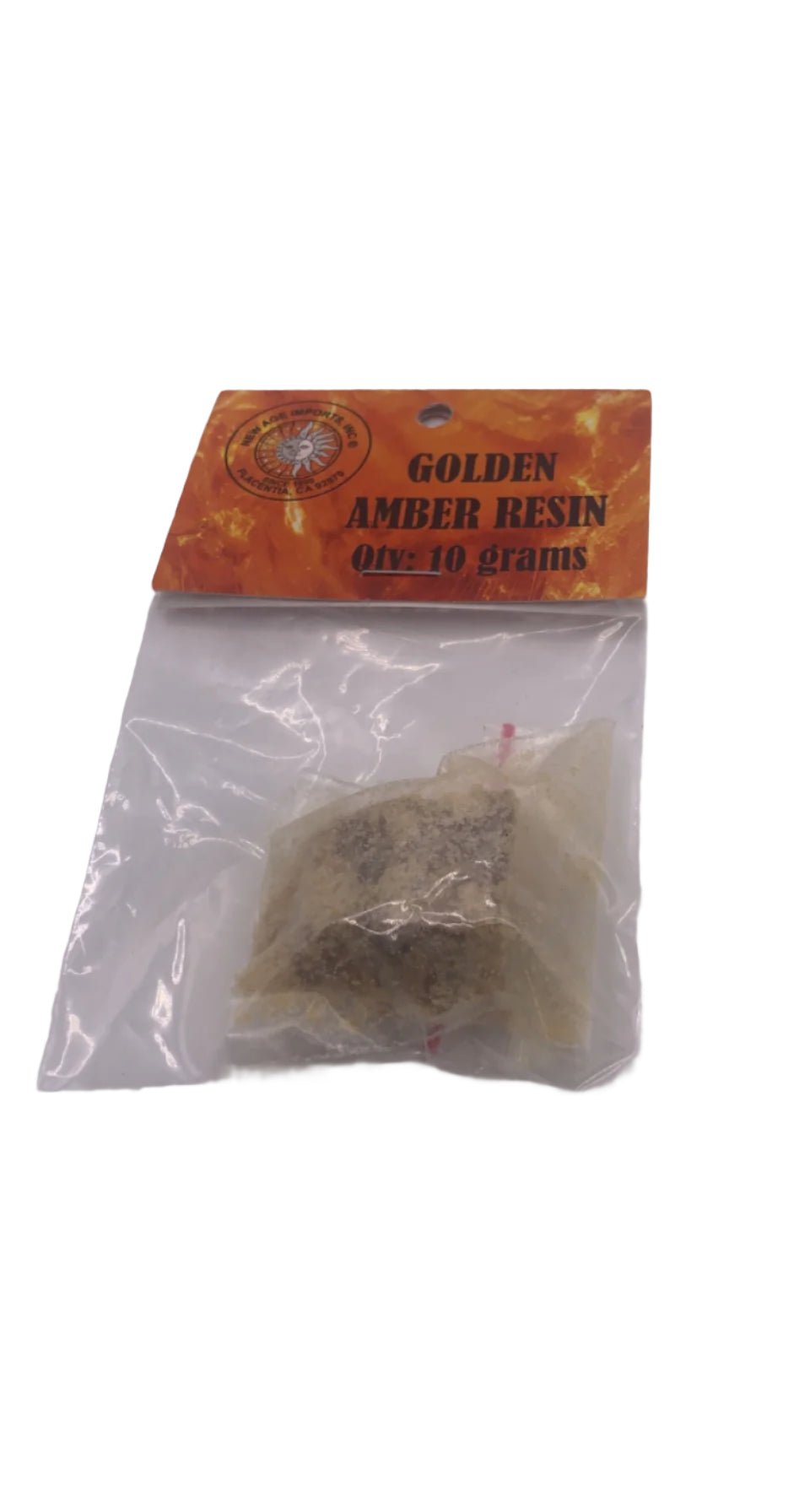 Golden Amber Resin