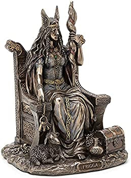 Frigga Sitting on Throne - Statue