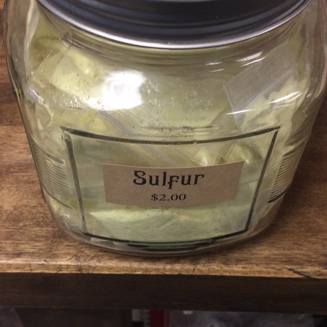 Sulphur 1/4oz