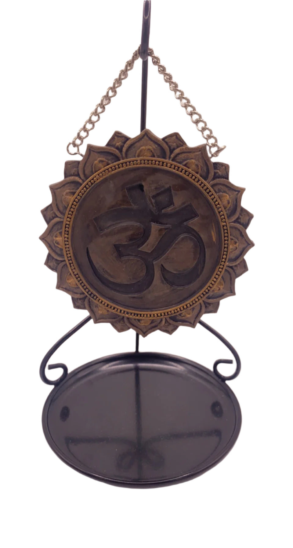 Om Lotus Hanging Backflow Burner