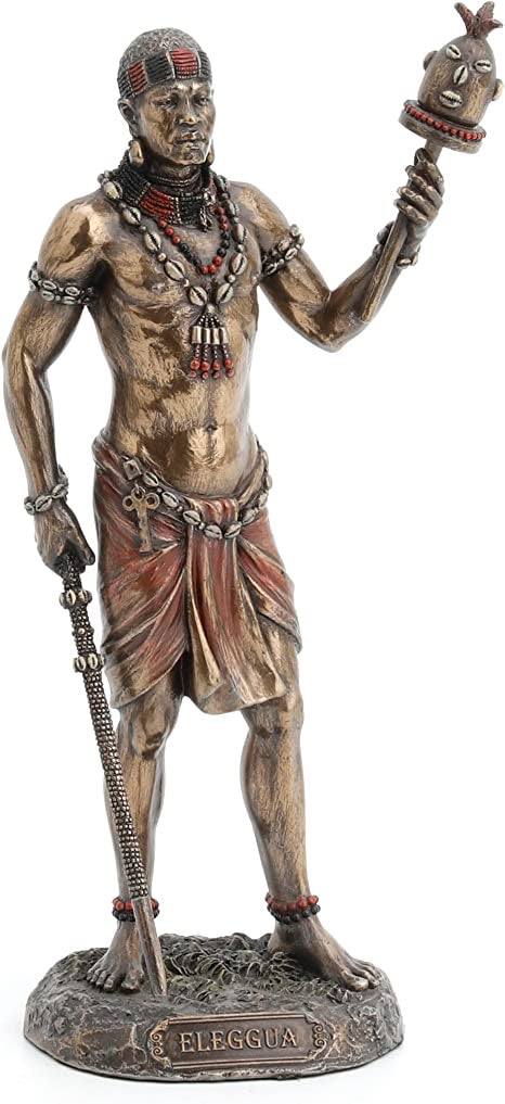 Elegua- God of Travelers, Crossroads, and Fortune - Statue