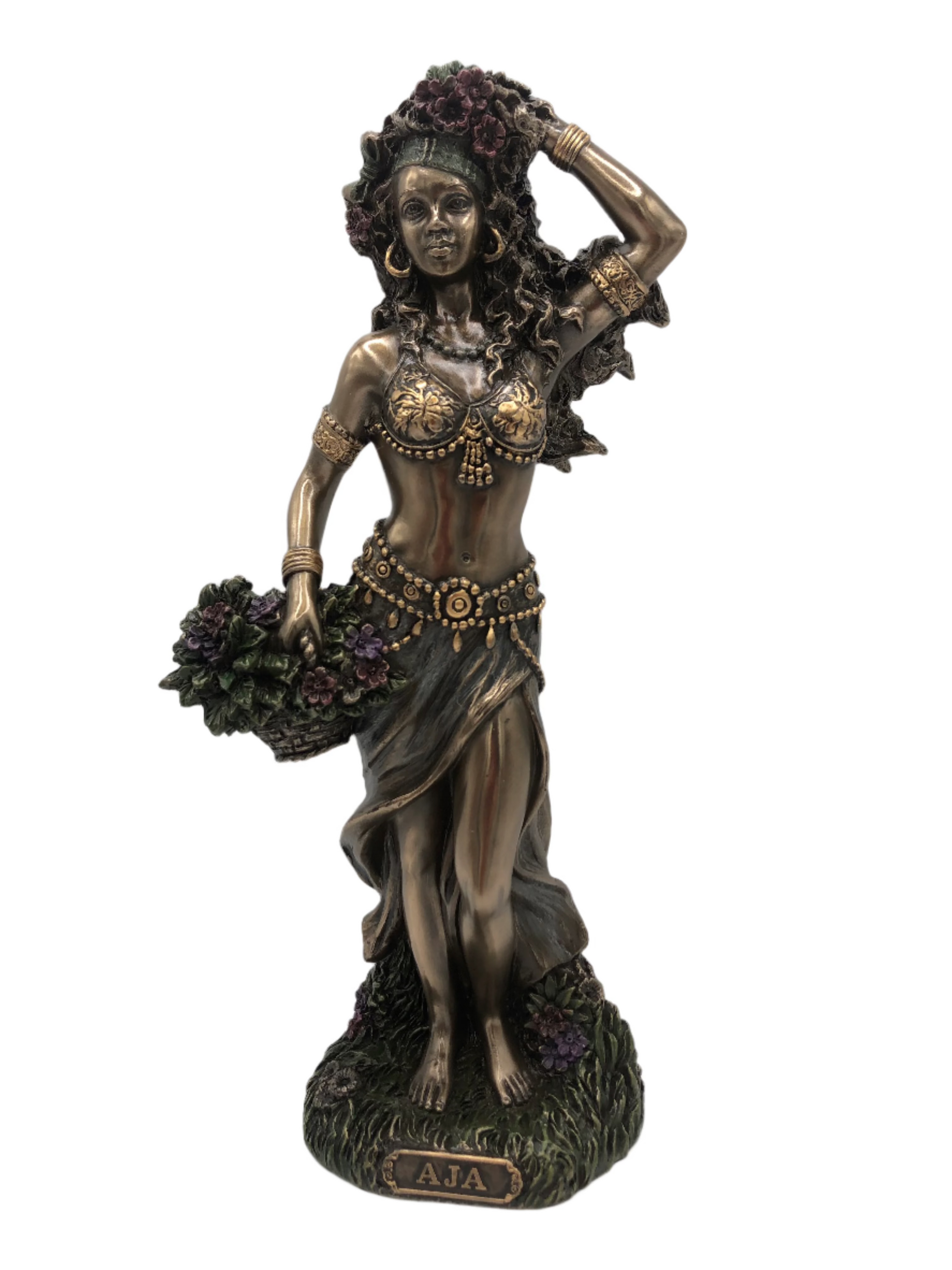 Aja - Orisha of Forest and Herbs Statue