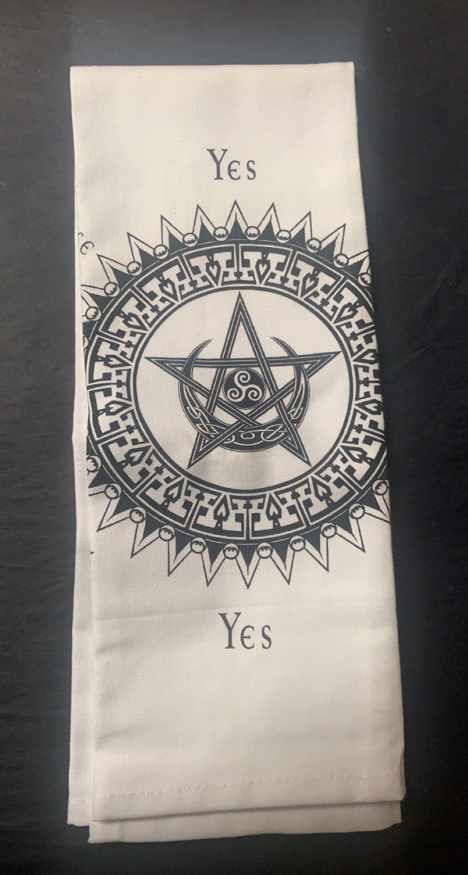 Pendulum Mat Tea Towel