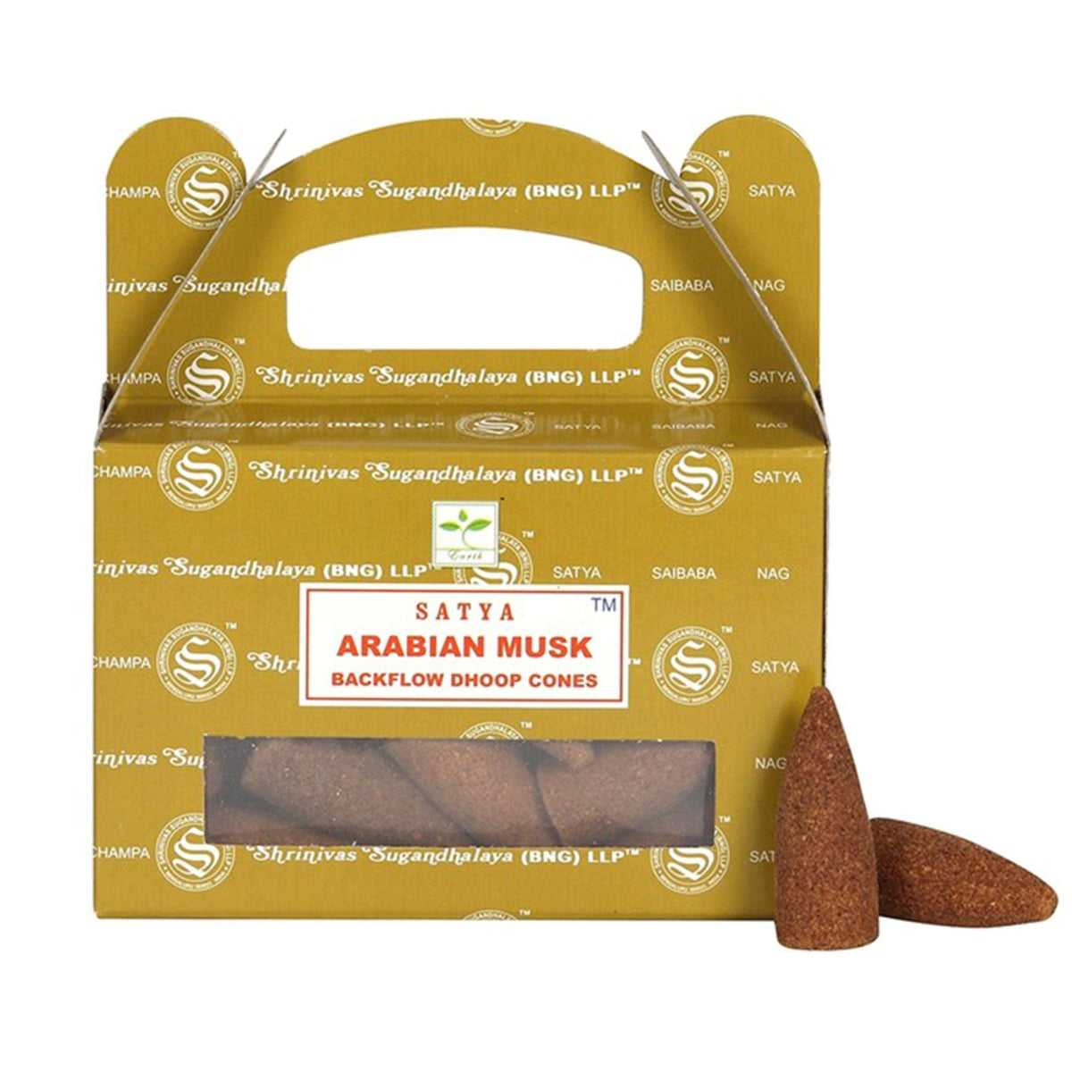 Satya Incense Backflow Cones