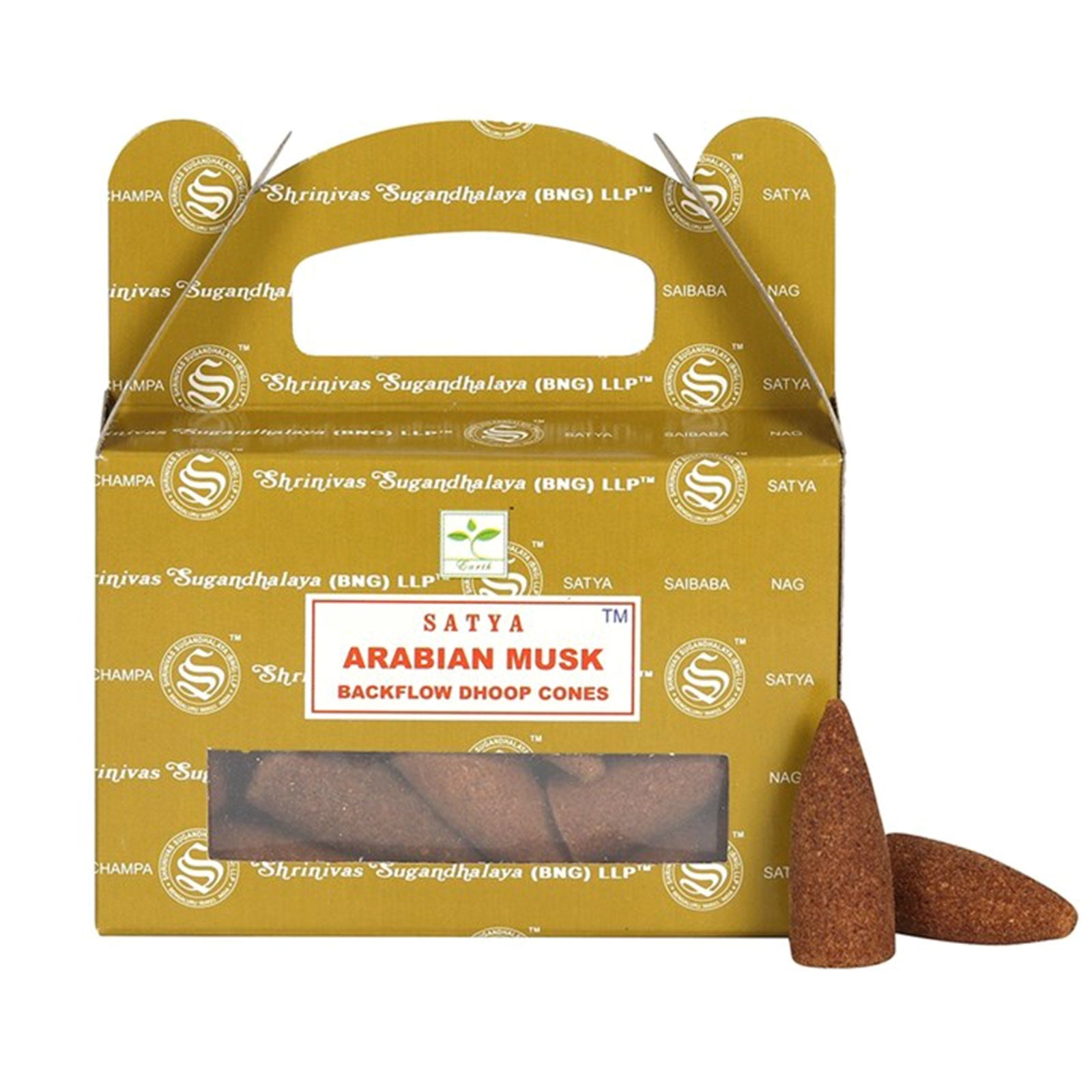 Satya Incense Backflow Cones