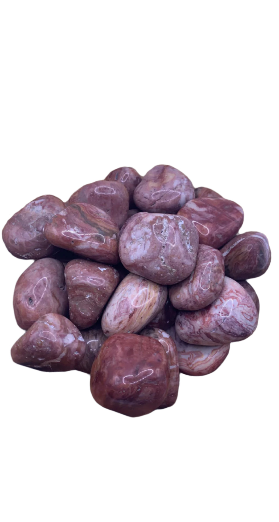 Crazy Lace Agate Tumbled