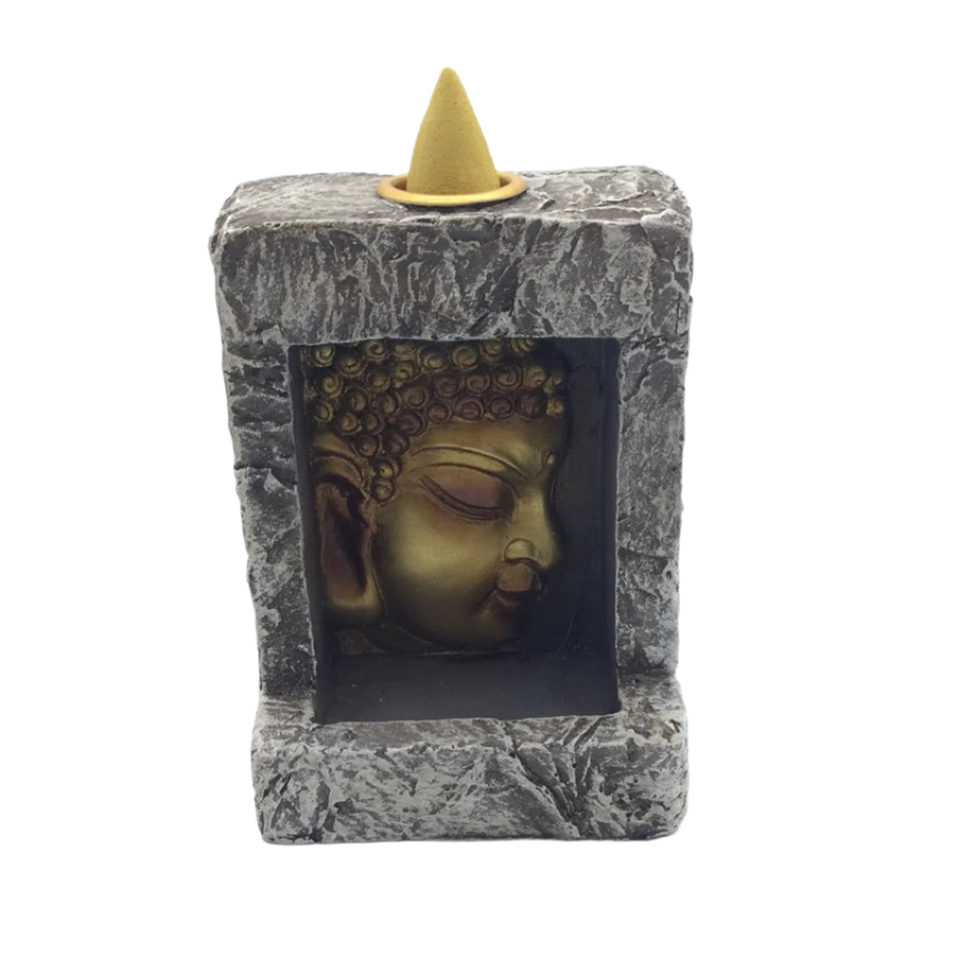 Buddha Head Backflow Incense Burner