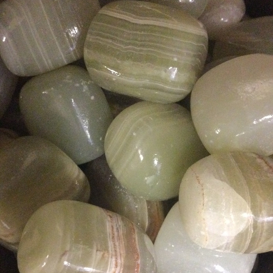 Green Onyx Tumbled