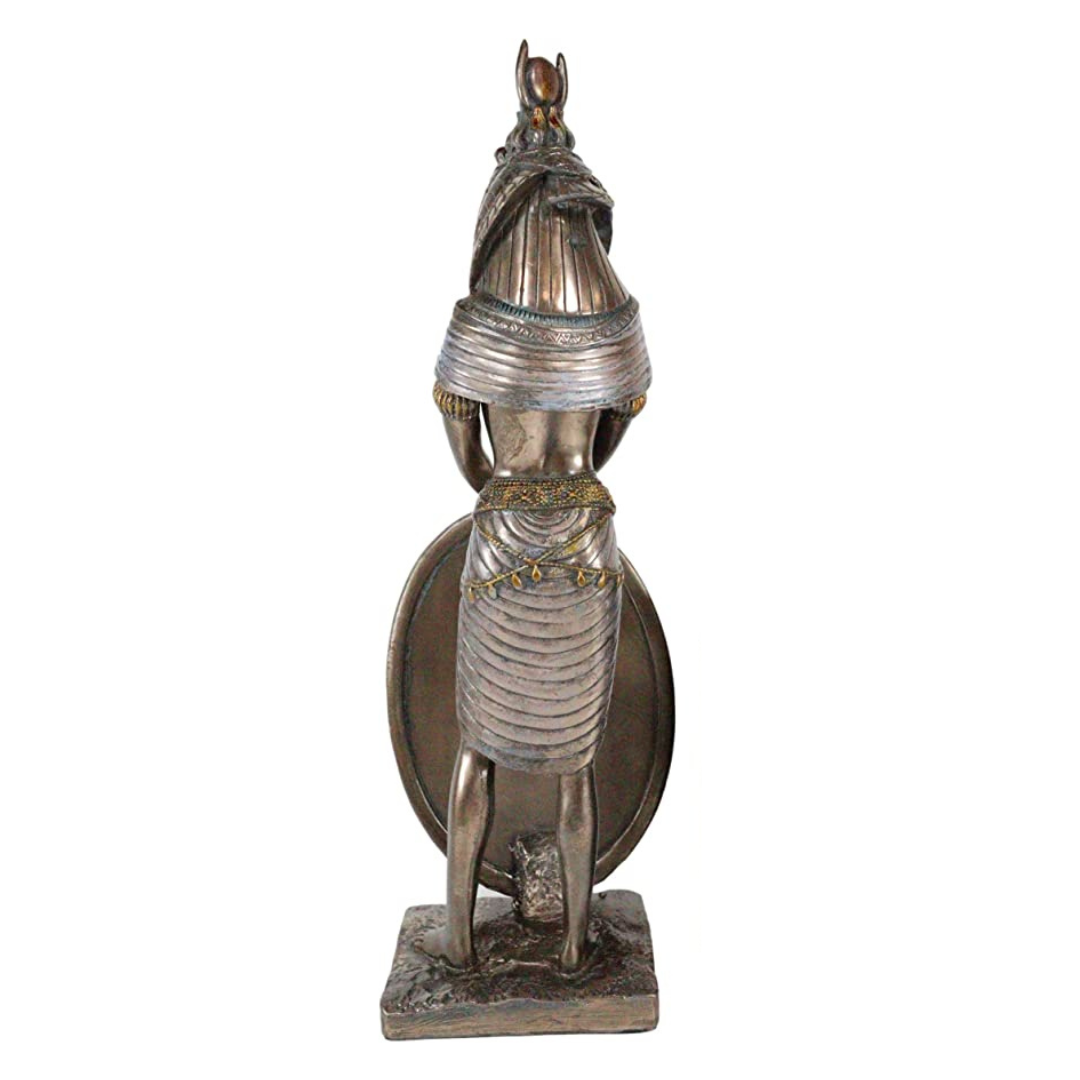 Isis with Shield Statue