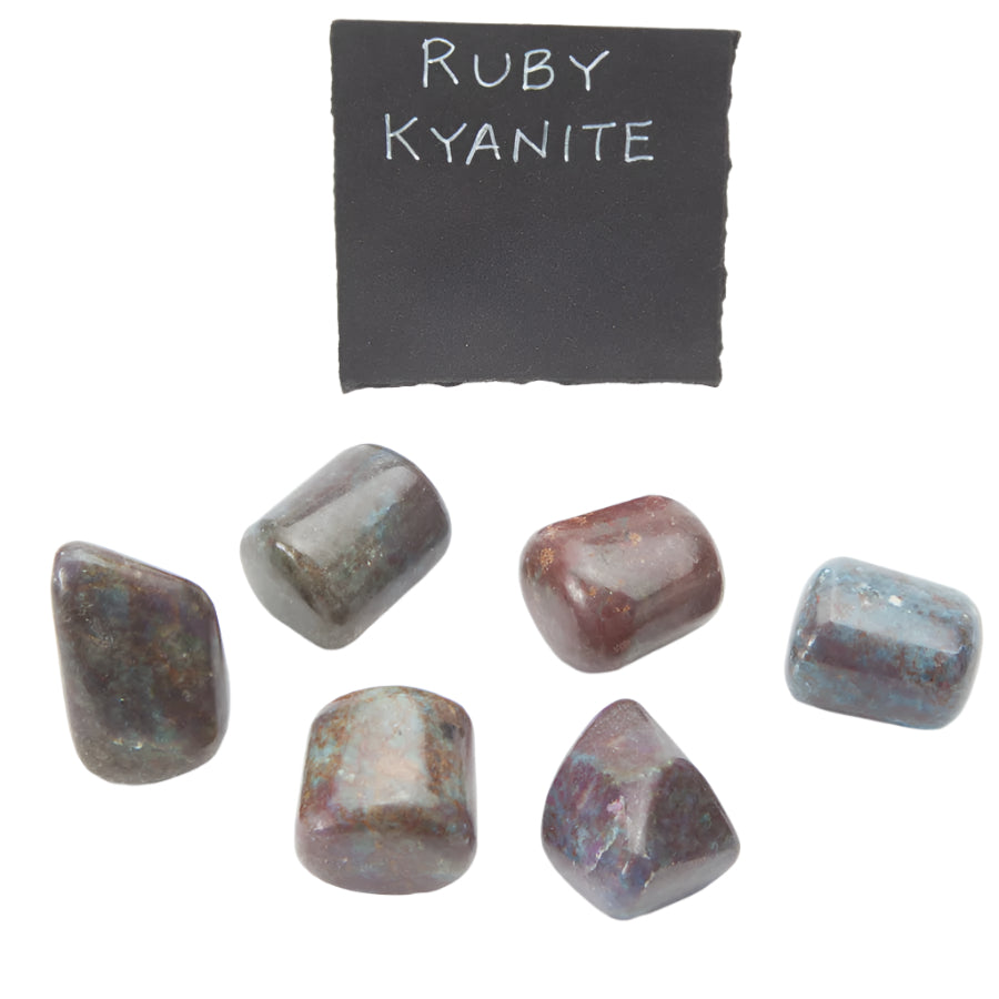 Ruby in Kyanite Tumbled