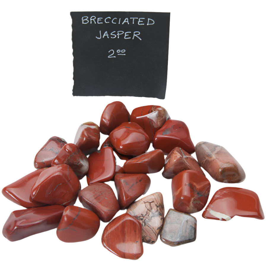 Brecciated Jasper Tumbled